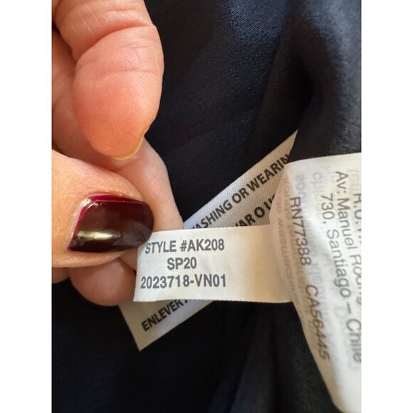 NWOT J. Crew Button Front Dress in Geometric print, size 4. - Picture 7 of 8